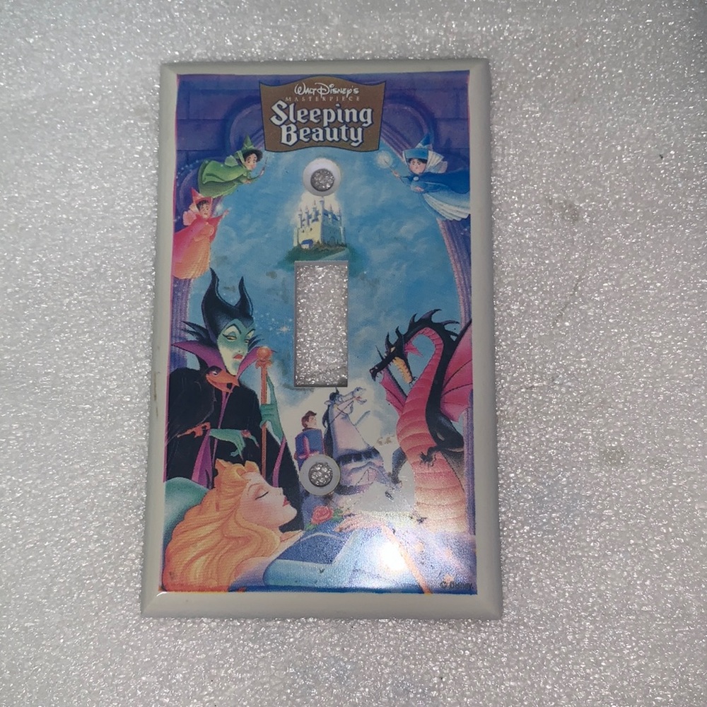 Sleeping Beauty Light Switch 💤